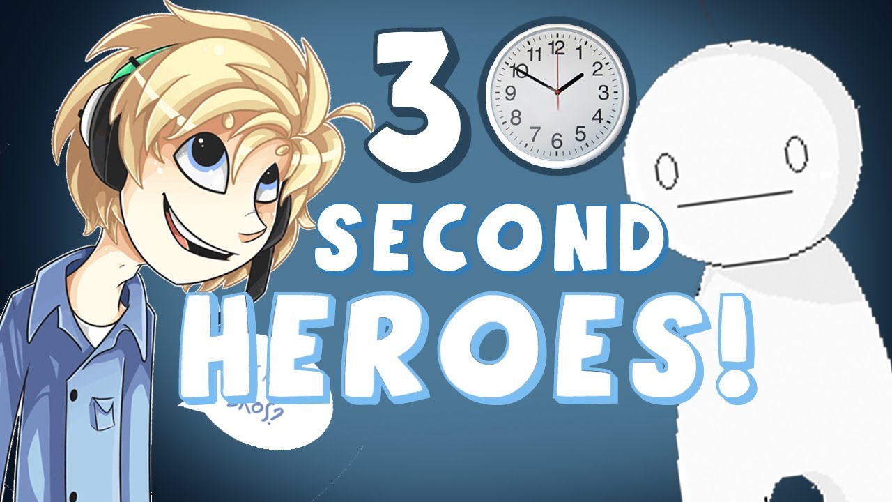 FASTEST GAME EVER?! – Half Minute Hero: Super Mega Neo Climax Ultimate Boy – MultiPlayer Ep. 1