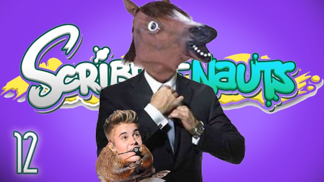 HORSE AND JUSTIN BEAVER ON NEW ADVENTURES! – Scribblenauts: Unlimited – Part 12