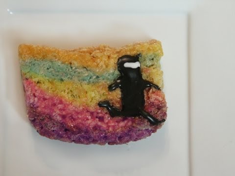Bit Trip Runner: Rainbow Rice Krispie Treats – QnB
