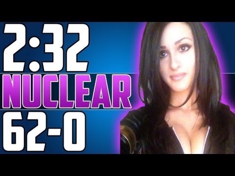 BO2 2:32 Nuclear 62-0 Gameplay