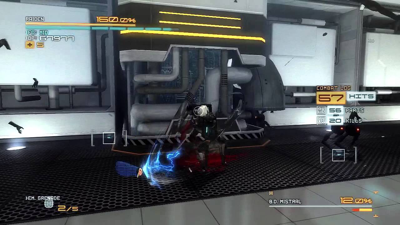 Metal Gear Rising: Body Double Fight (S Rank) HD