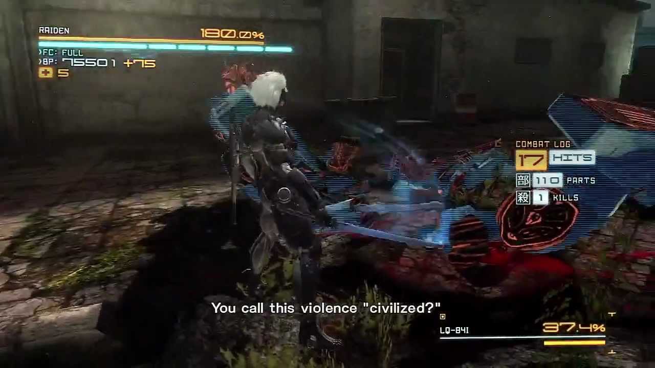 Metal Gear Rising: LQ-84i Boss Fight HD