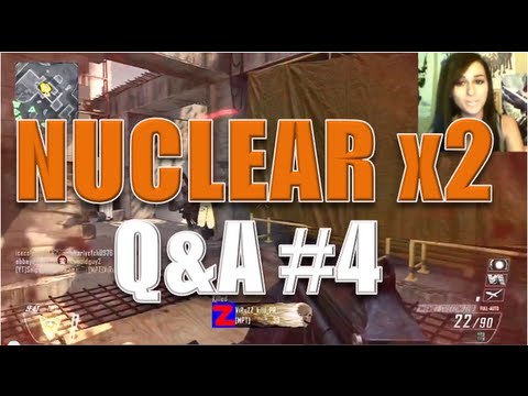 Black Ops 2 Double Nuclear + Q&A #4 (Facecam)