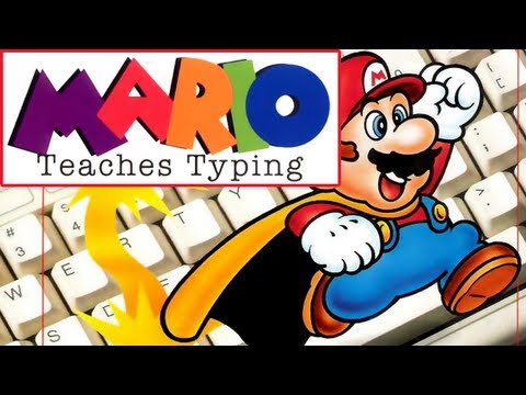 LGR – Mario Teaches Typing – DOS PC Game Review
