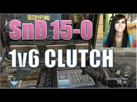 BO2 SnD 1v6 Clutch 15-0 (Facecam)