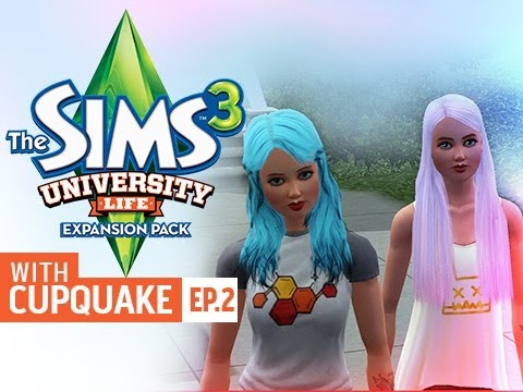 “MAKING FRIENDS” Sims 3 University Life Ep 2