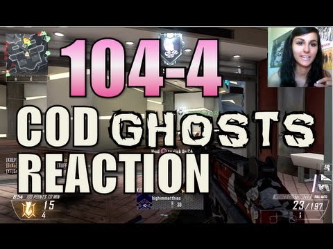 Call Of Duty: Ghosts Reaction (104-4 Facecam)
