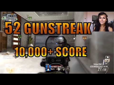 BO2 52 Gunstreak / Getting Games Early (Facecam)