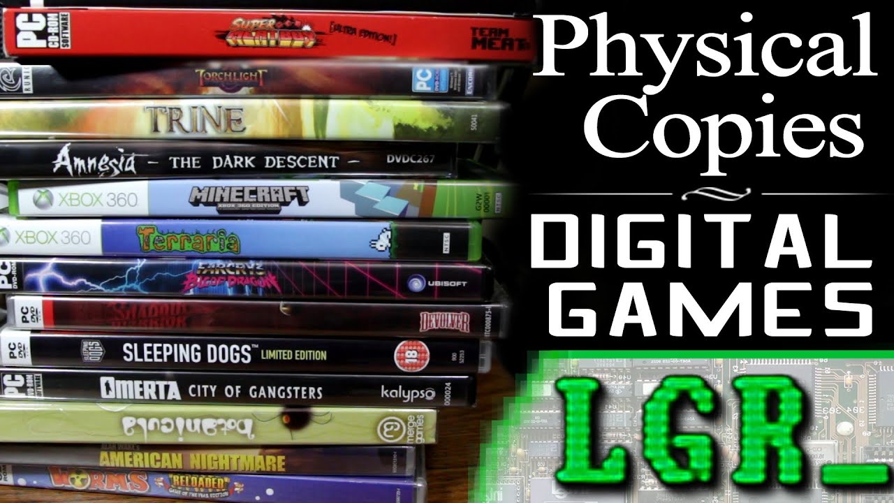 LGR – Physical Copies of Digital Games!