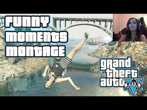 GTA 5 Online Funny Moments Montage!