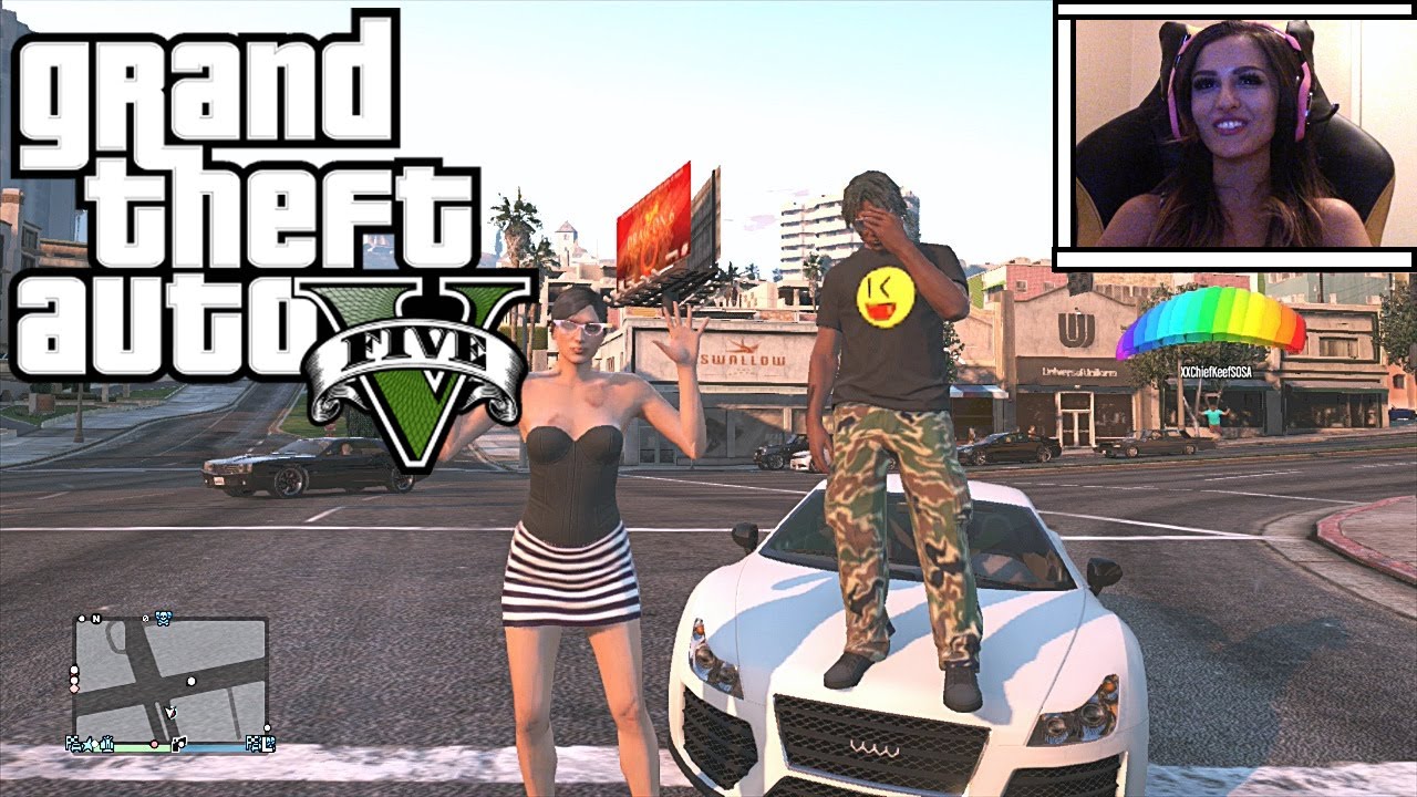 GTA 5 Online Funny Moments – 1v1 Xpertthief + Traffic Game