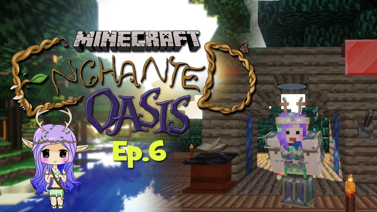 “MAGIC ALTARS” Minecraft Enchanted Oasis Ep 6