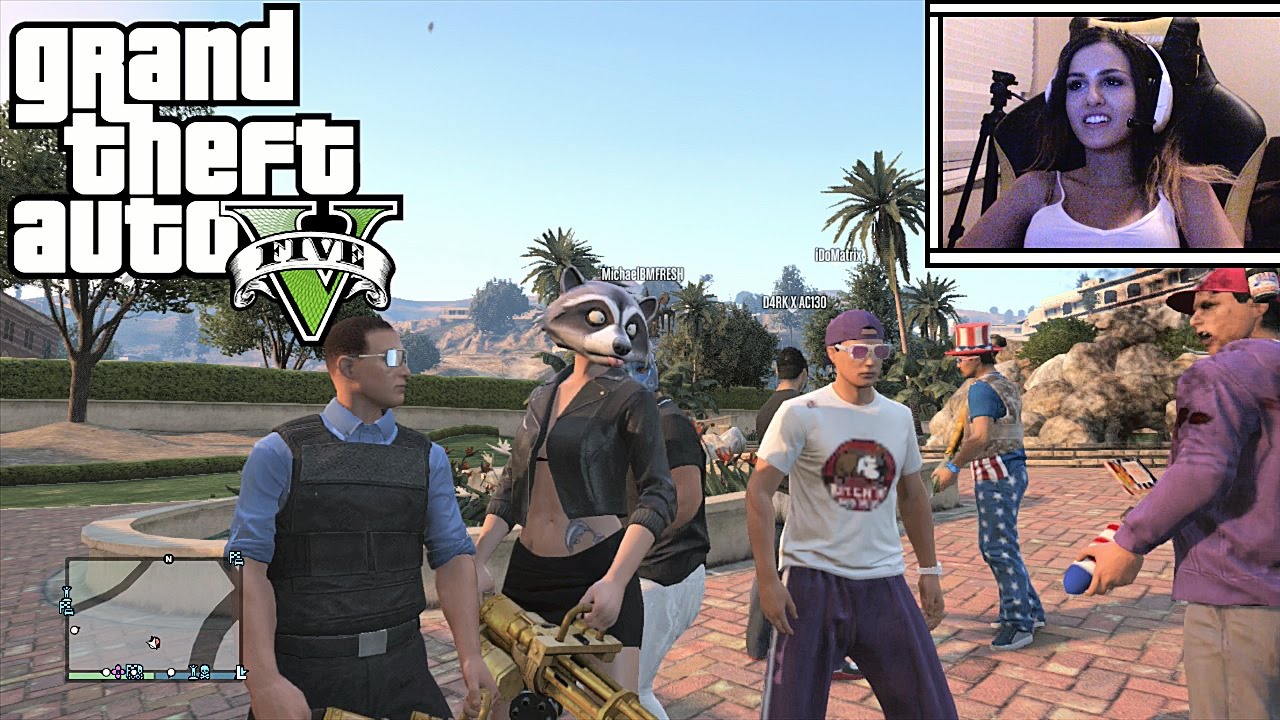 GTA 5 Online Funny Moments – Fails w/ Fans!