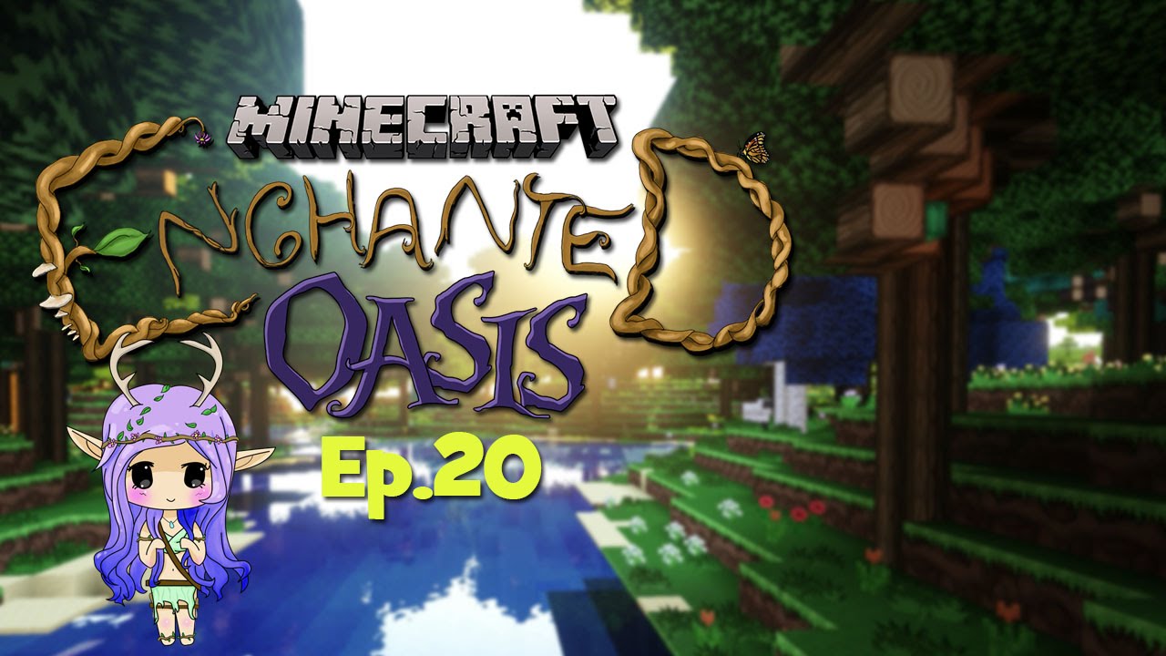 “WHERE’S MY MULE?!” Minecraft Enchanted Oasis Ep 20