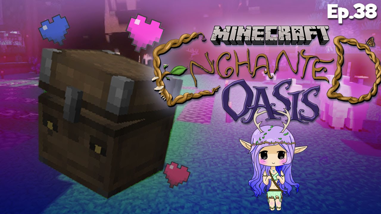 “TRAVELING TRUNK” Minecraft Enchanted Oasis Ep 38
