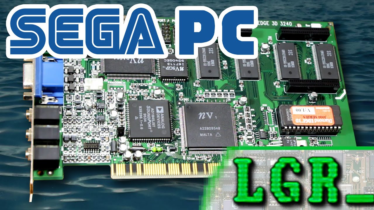 LGR Oddware – Diamond Edge 3D (nVidia NV1+Sega Saturn Ports)