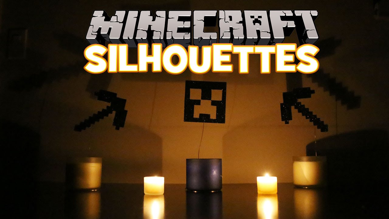 Minecraft Silhouettes – DIY GG