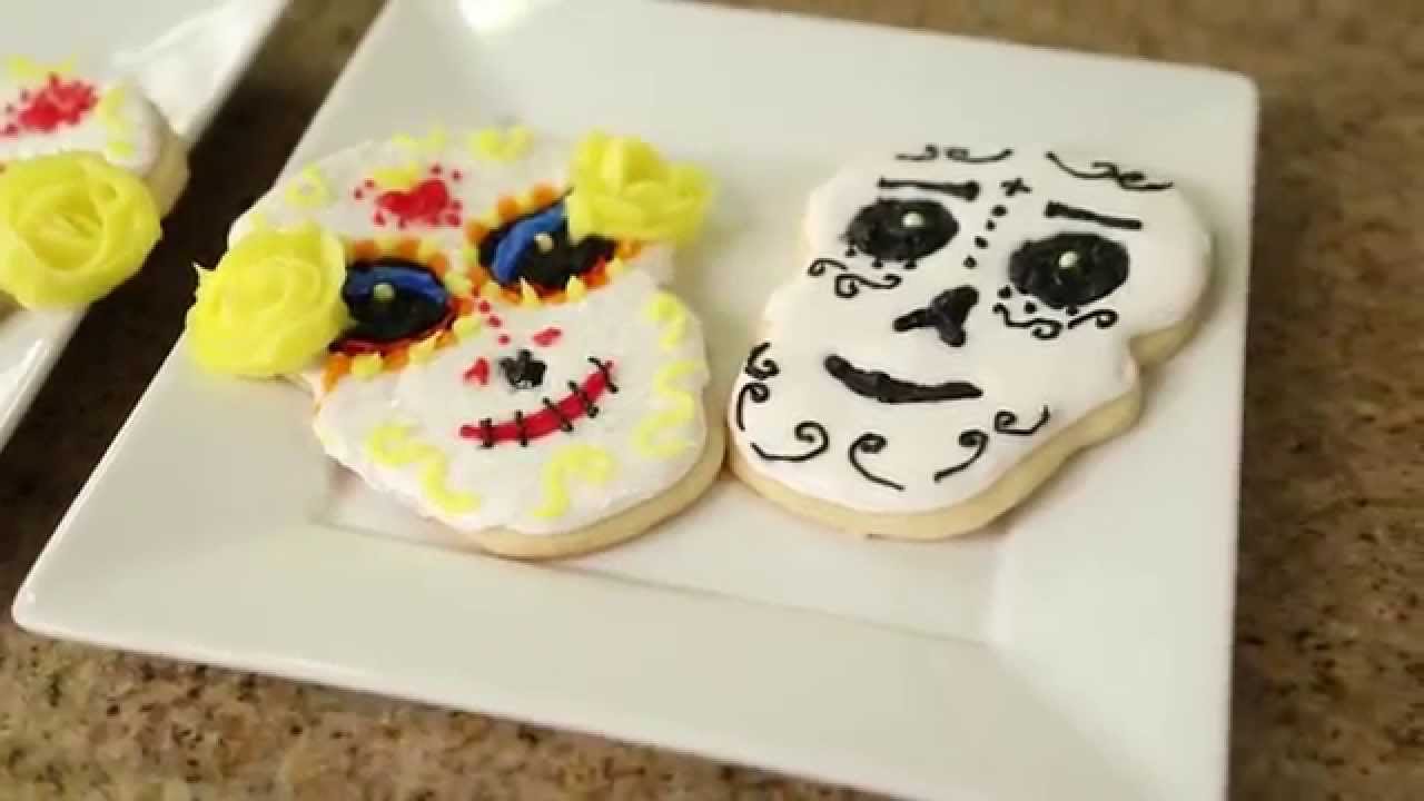 The Book of Life: Sugar Skull Cookies – Quake n Bake