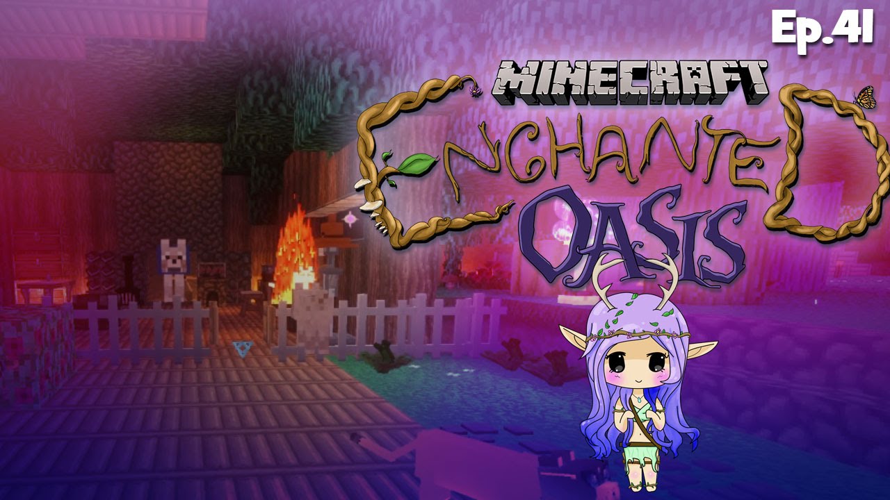 “KITTY KILLER” Minecraft Enchanted Oasis Ep 41