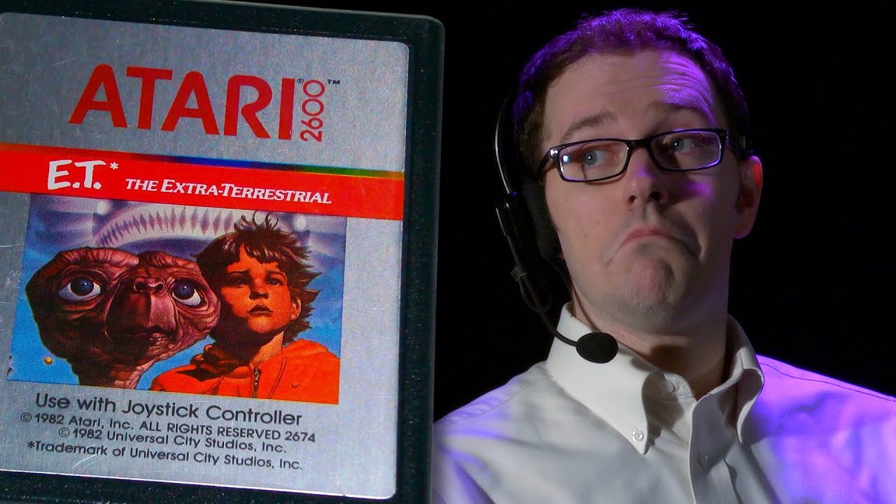 E.T. (Atari 2600) – Angry Video Game Nerd – (AVGN)