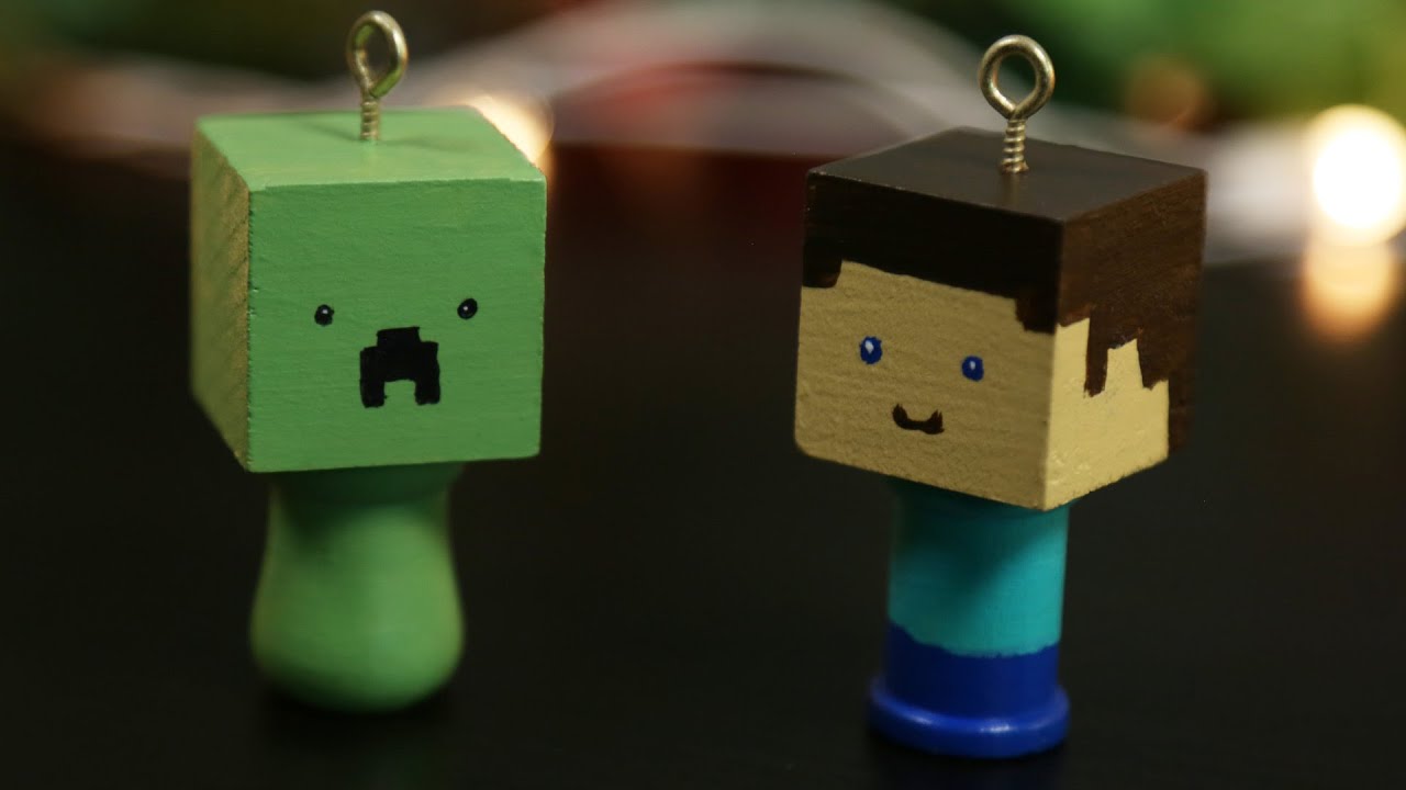 Minecraft Holiday Ornaments – DIY GG