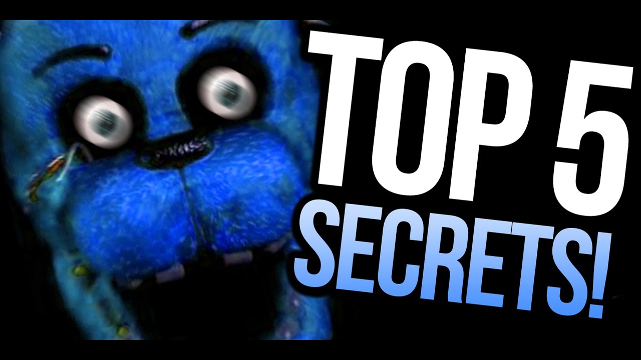 TOP 5 HIDDEN SECRETS! – Five Nights At Freddy’s (PARODY)