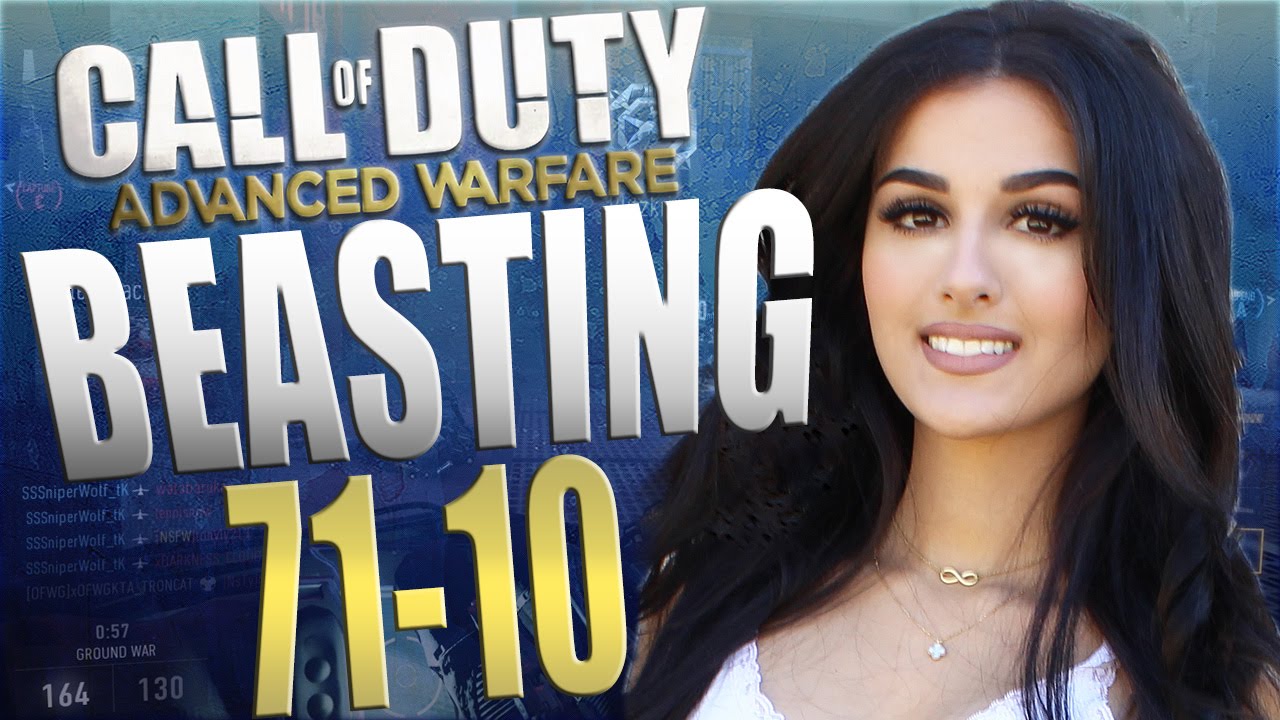 Streak Beasting On Advanced Warfare 71-10!