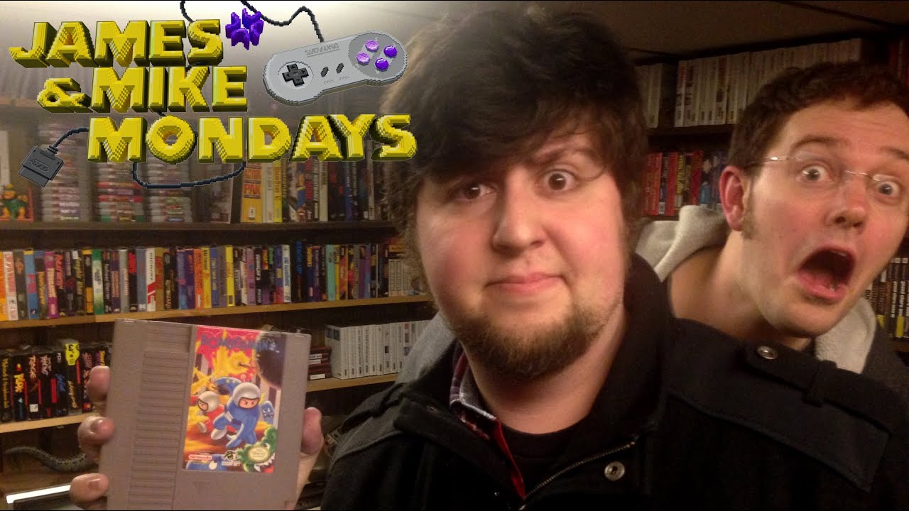 Bomberman II (NES Video Game) with JonTron – James & Mike Mondays