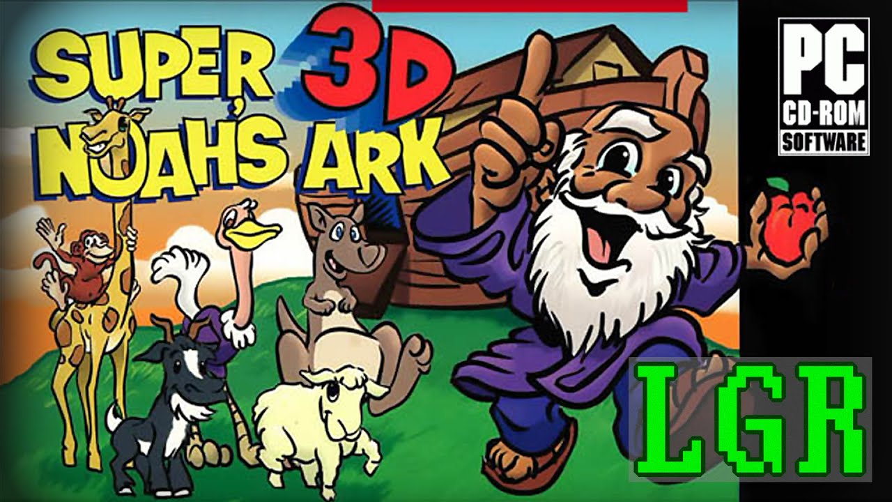 LGR – Super 3D Noah’s Ark – PC Game Review