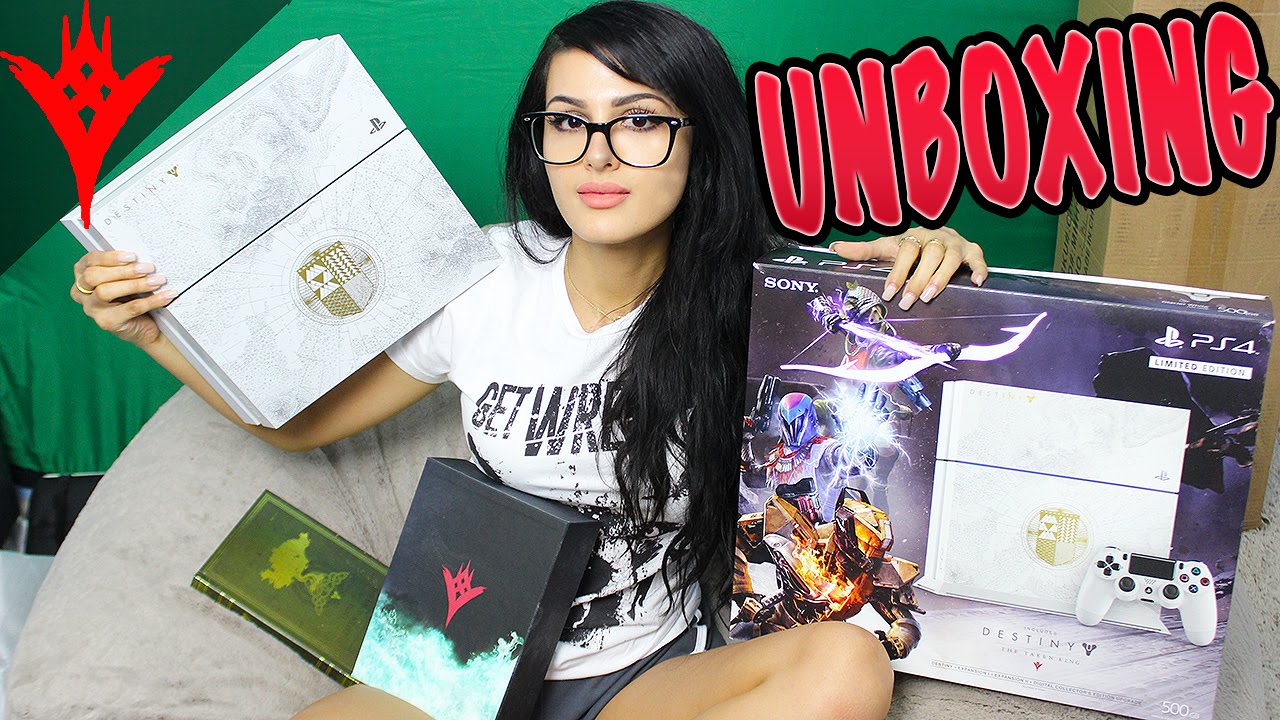 Destiny PS4 + The Taken King Collector’s Edition UNBOXING!