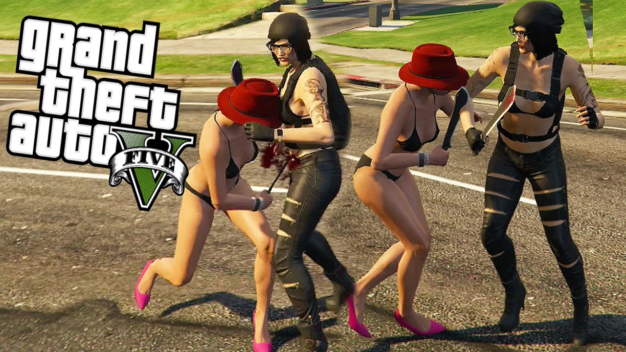 1v1 MACHETE BATTLE – GTA 5 Online Fun Low Riders DLC