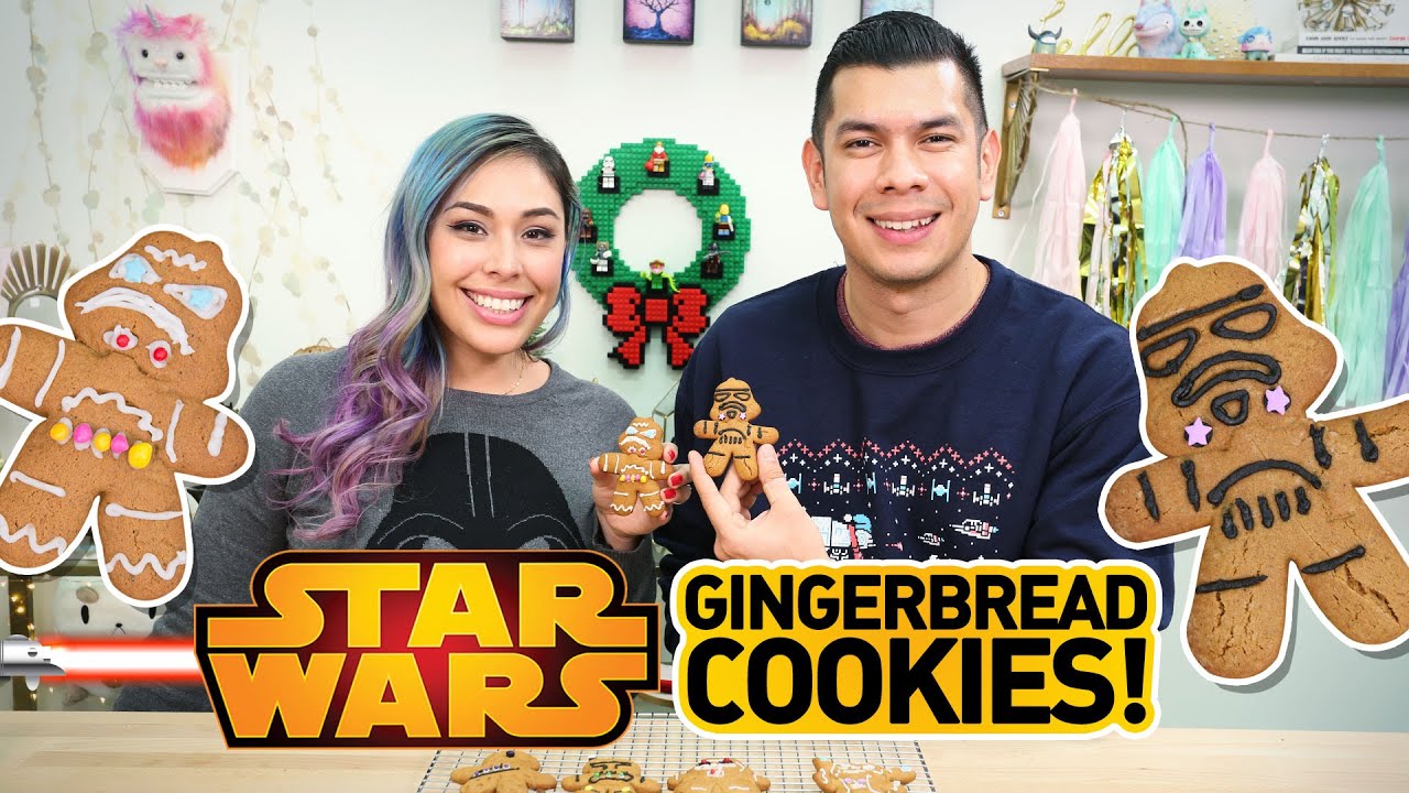 Star Wars Gingerbread Men – Quake N Bake!!