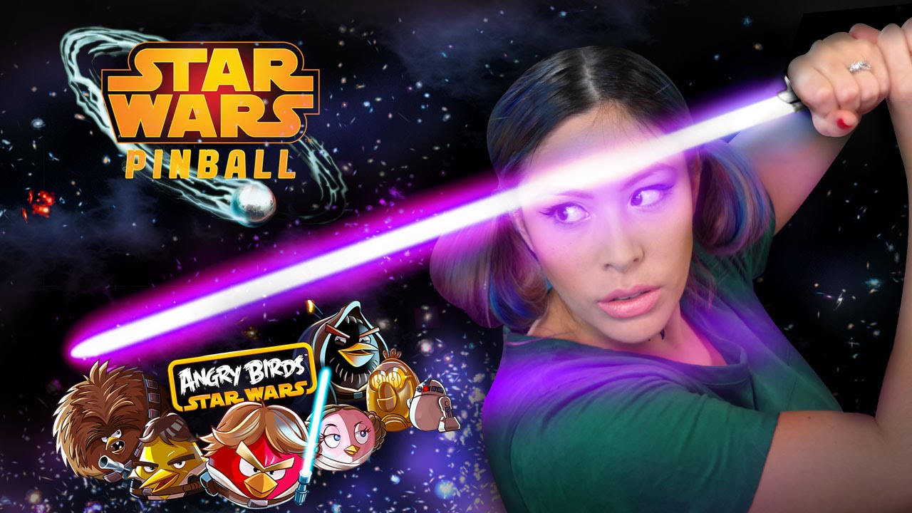 ANGRY BIRDS, PINBALL, & LIGHT SABERS – Starwars app games