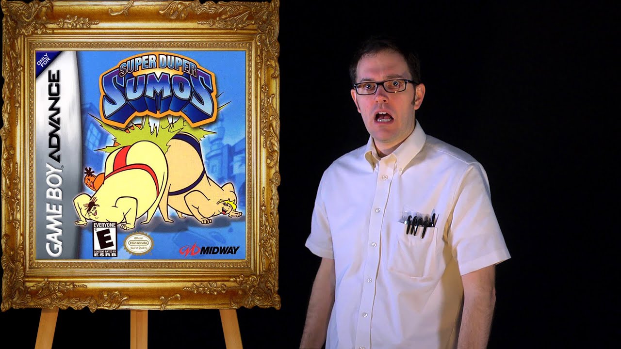 AVGN: Bad Game Cover Art #23 – Super Duper Sumos (Game Boy Advance)