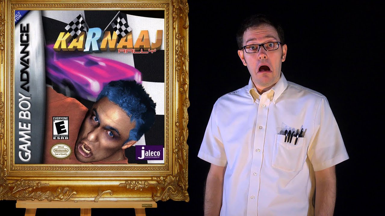 AVGN: Bad Game Cover Art #17 – Karnaaj Rally (Game Boy Advance)