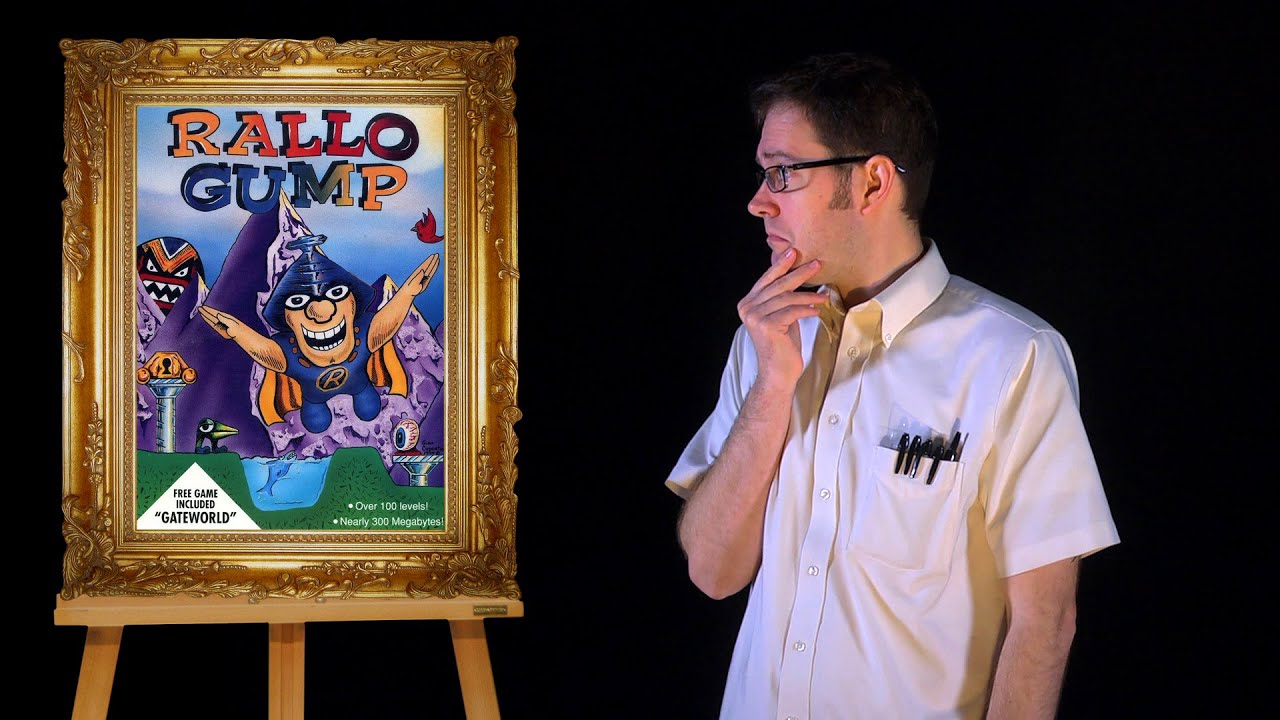 AVGN: Bad Game Cover Art #9 – Rallo Gump (DOS)