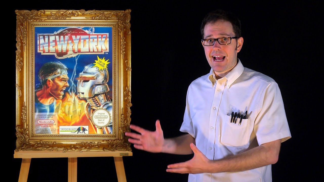 AVGN: Bad Game Cover Art #8 – Action In New York (NES)
