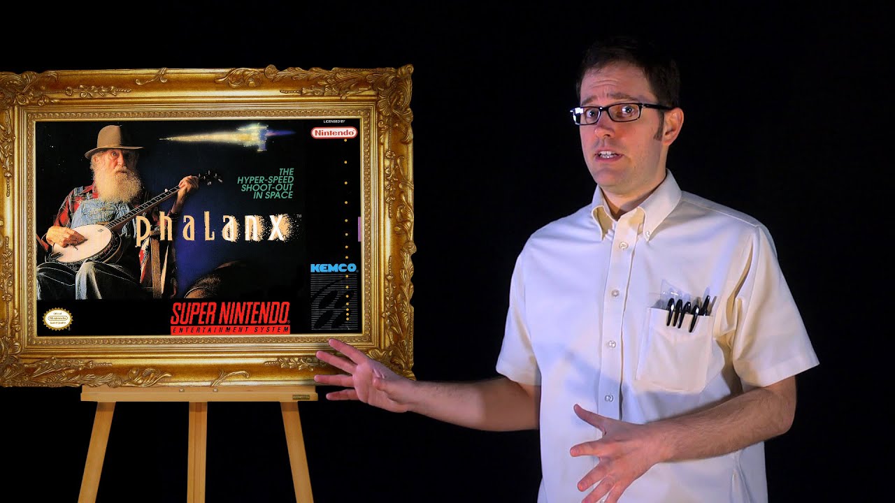 AVGN: Bad Game Cover Art #6 – Phalanx (SNES)