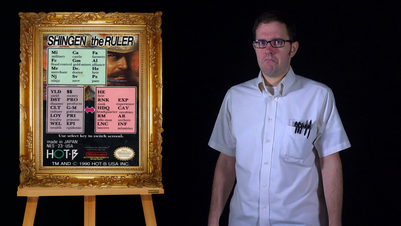 AVGN: Bad Game Cover Art #5 – Shingen The Ruler (NES)