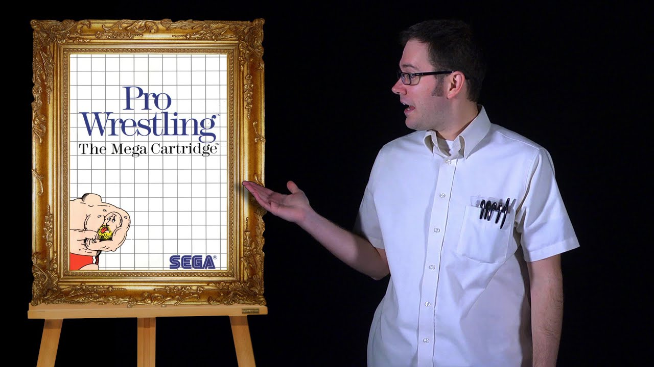 AVGN: Bad Game Cover Art #1 – Pro Wrestling (Sega Master System)
