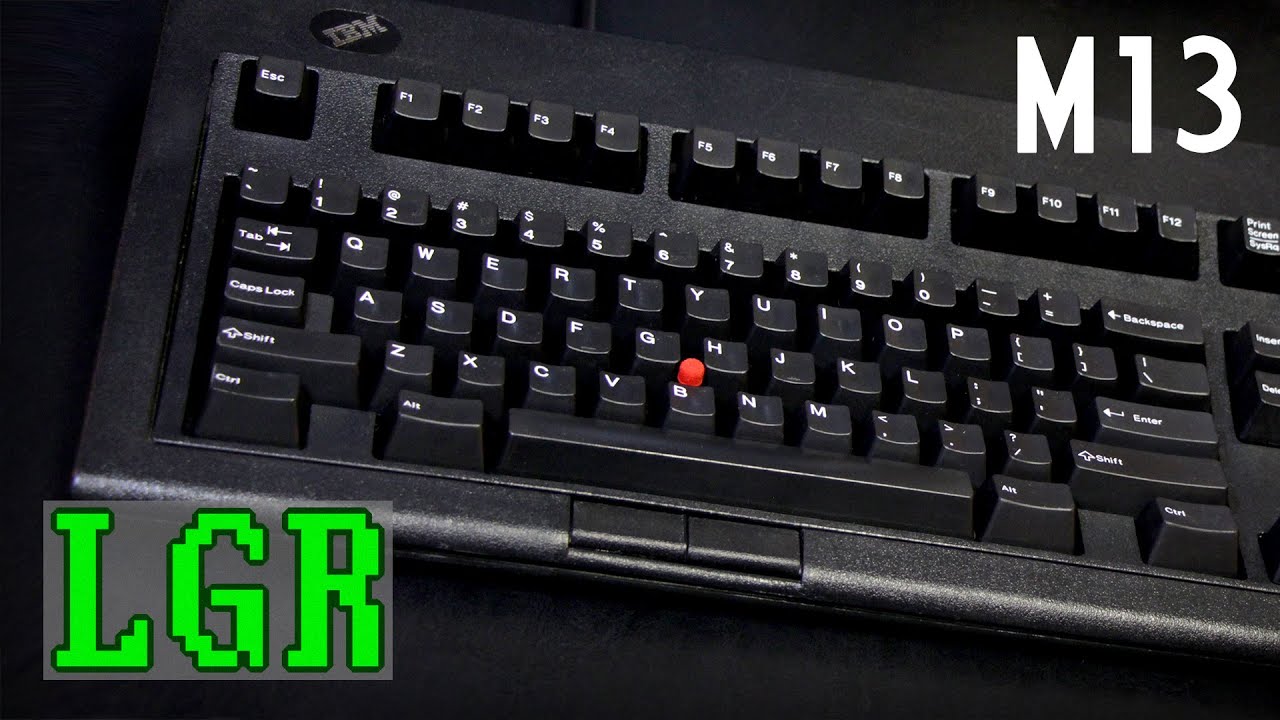 LGR Oddware – IBM Model M13 Trackpoint Keyboard