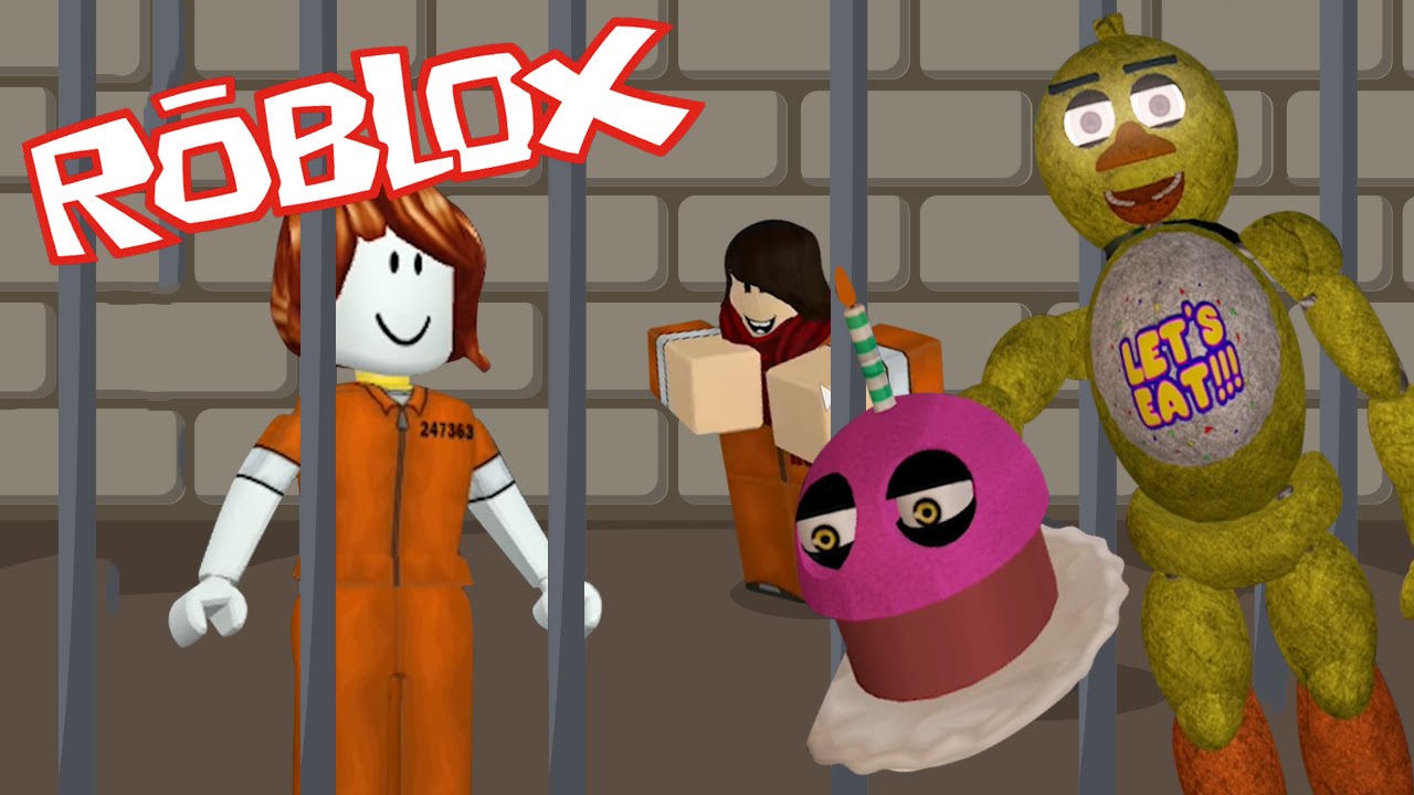 ROBLOX JAIL LIFE SIMULATOR AND CHICA FNAF!
