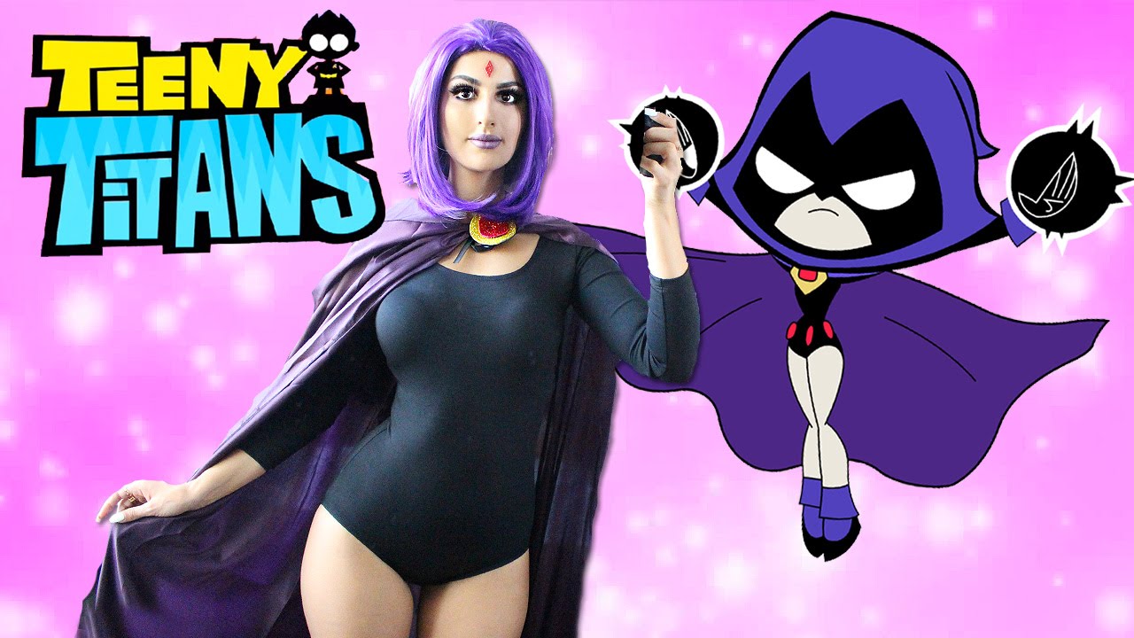RAVEN COSPLAY! | Teeny Titans
