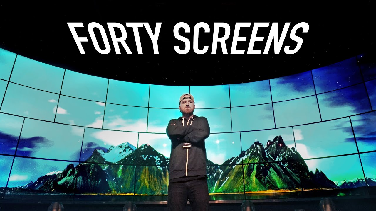 THE MOST INSANE SETUP EVER – #LGOLEDTV