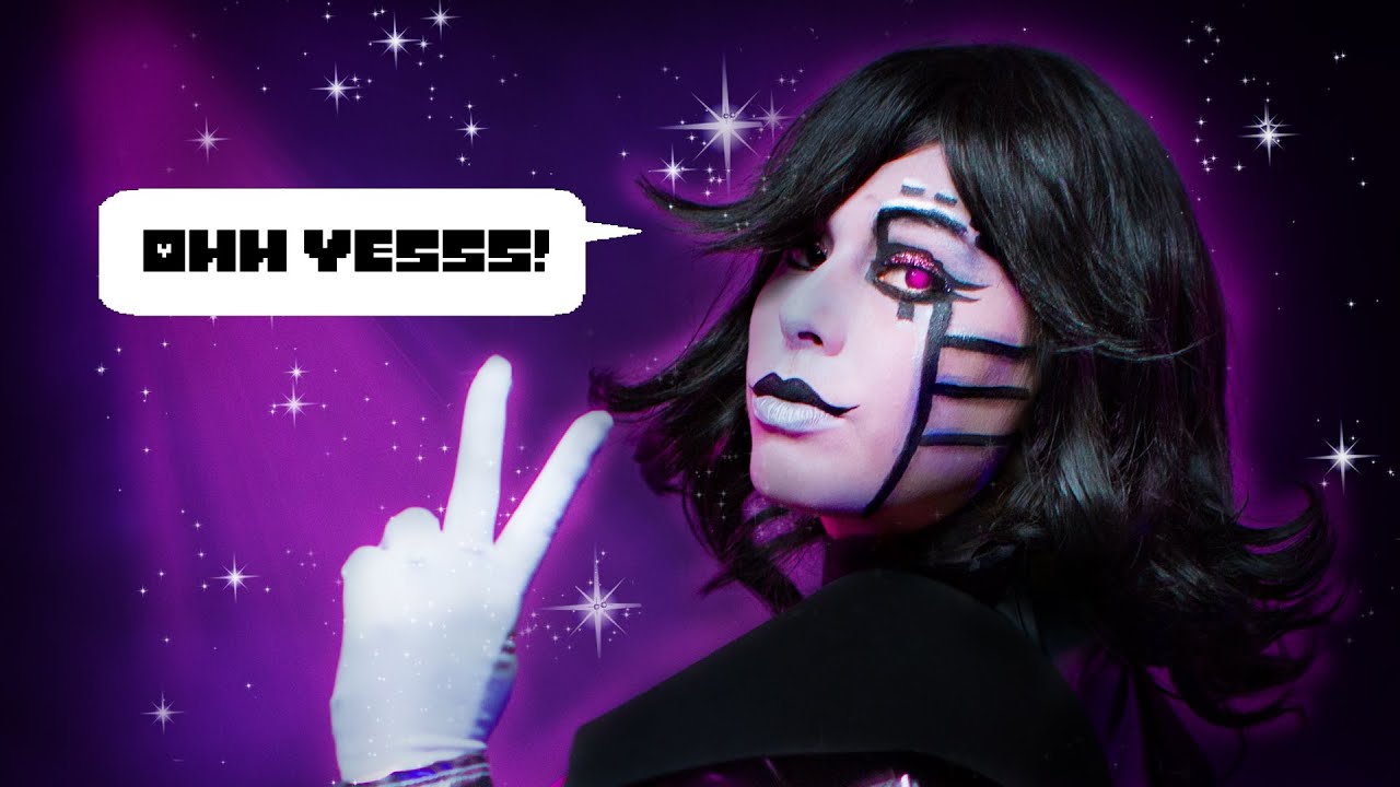 Mettaton Ex Cosplay – Makeup & Hair – UNDERTALE