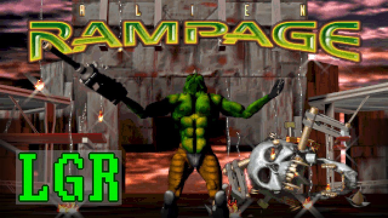 LGR – Alien Rampage DOS Game Review