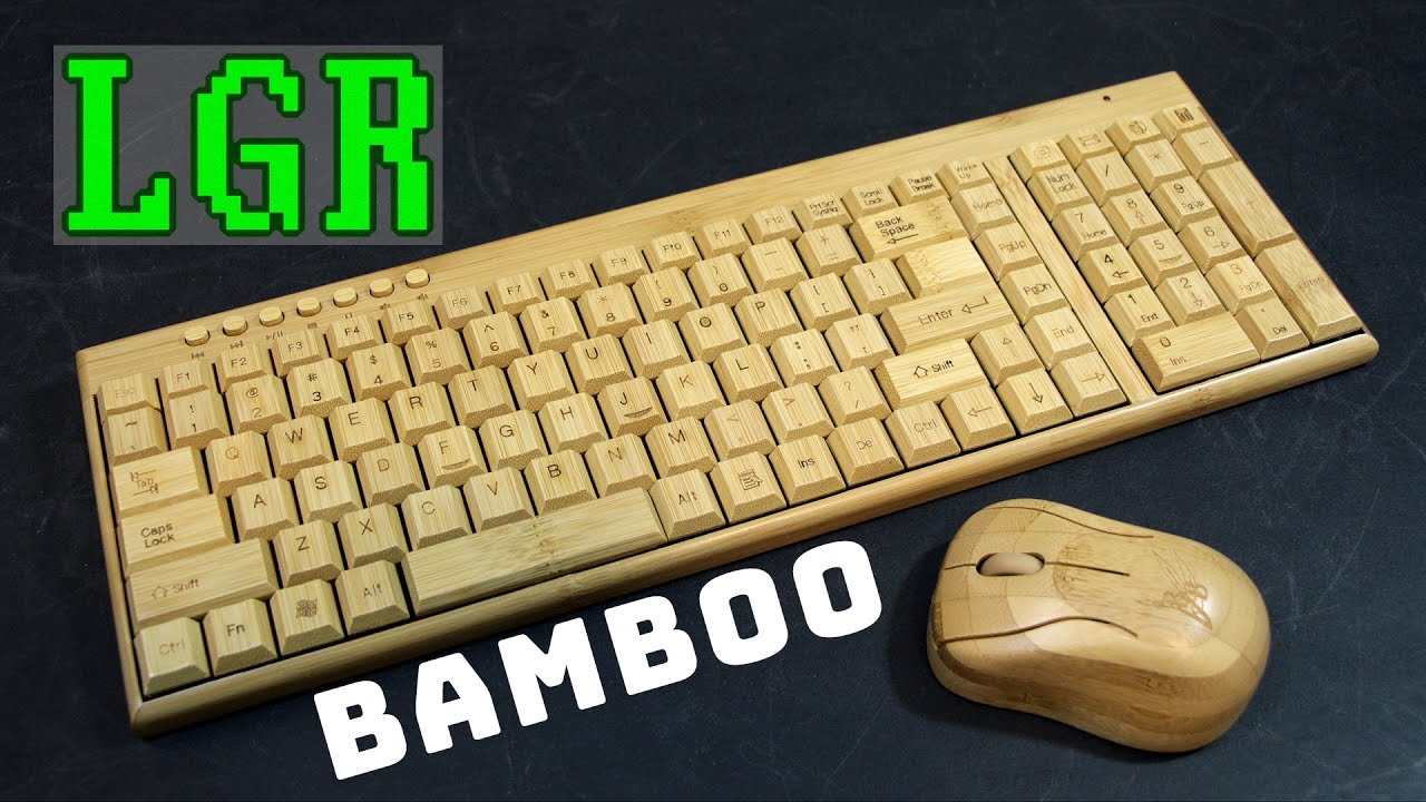 LGR – That Wireless Bamboo Keyboard/Mouse from Amazon