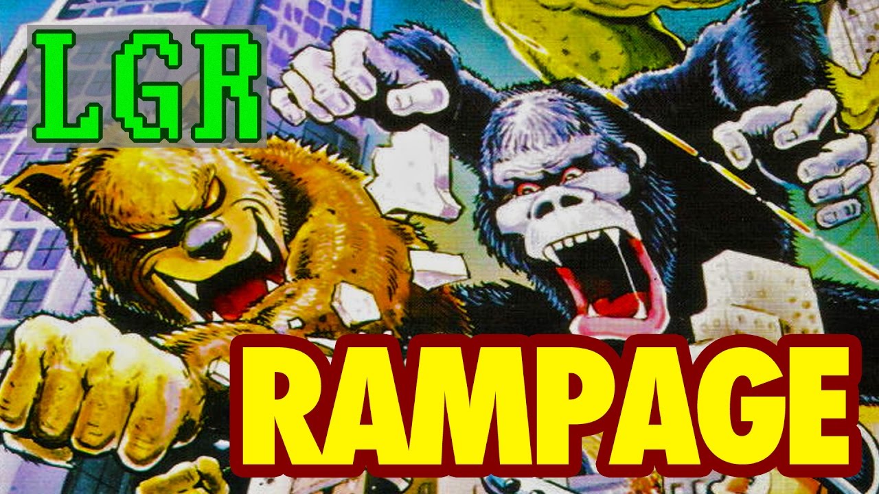 LGR – Rampage – DOS PC Game Review
