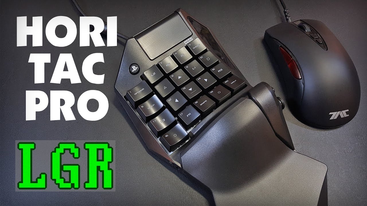 LGR – Hori TAC Pro – PS4 Keyboard & Mouse Review