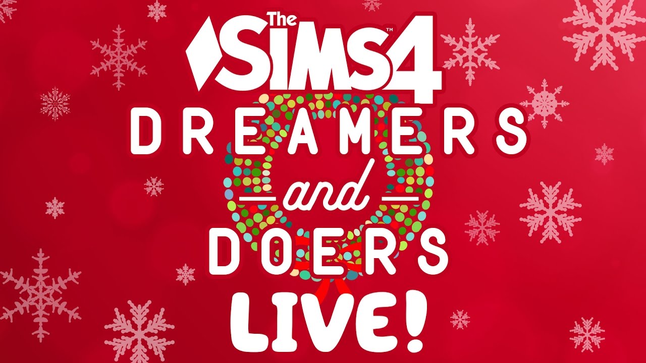 Christmas Decorating! – Sims 4 LIVE!